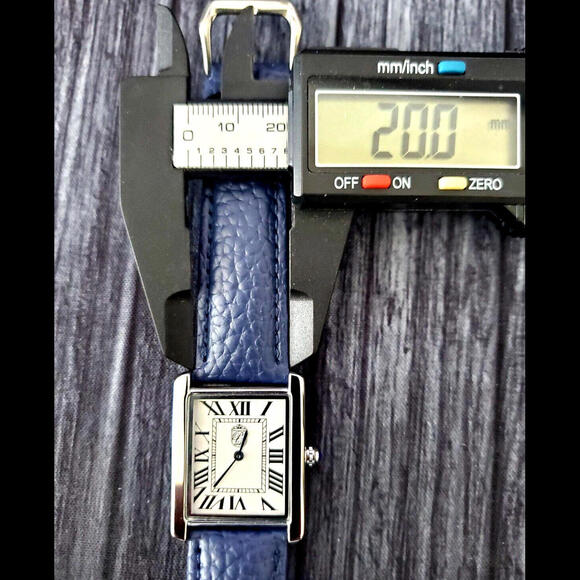 Pierre Lucerne 1888 Swiss Vintage Inspired Mens Watch Blue - Picture 14 of 15